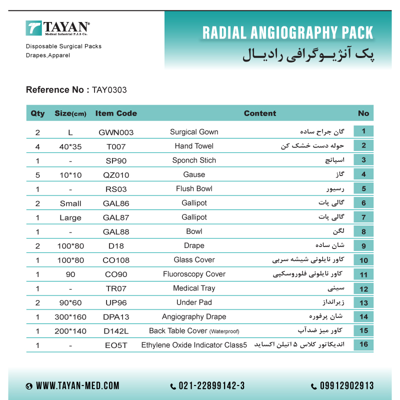 پک آنژیوگرافی رادیال2