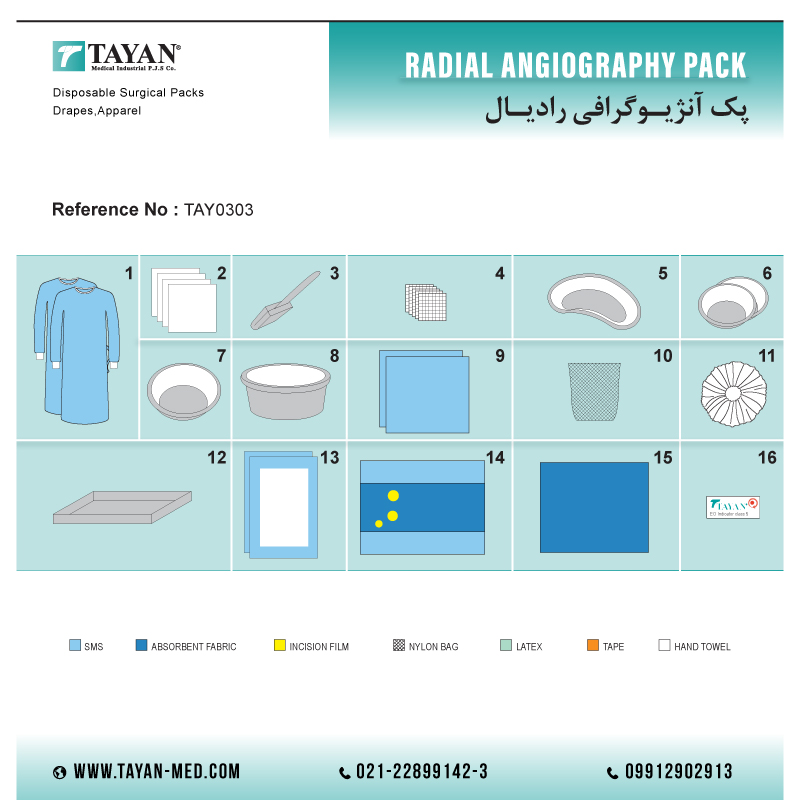 پک آنژیوگرافی رادیال1